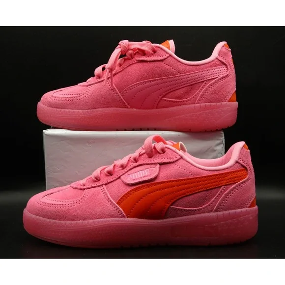 Puma Women's Palermo Moda Xtra Pink/Red Sneakers, 39853401, US 6.5 - Picture 2 of 6